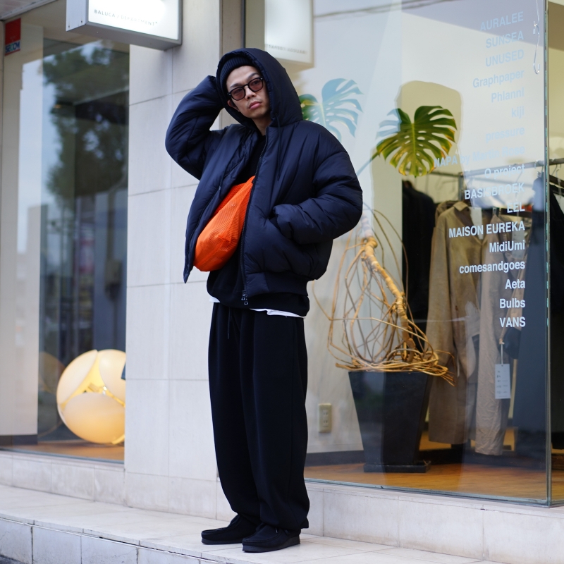 UNUSED(アンユーズド)22AW Collectionの新作、Hooded Padding UNUSED(アンユーズド)22AW Collectionの新作、Hooded Padding