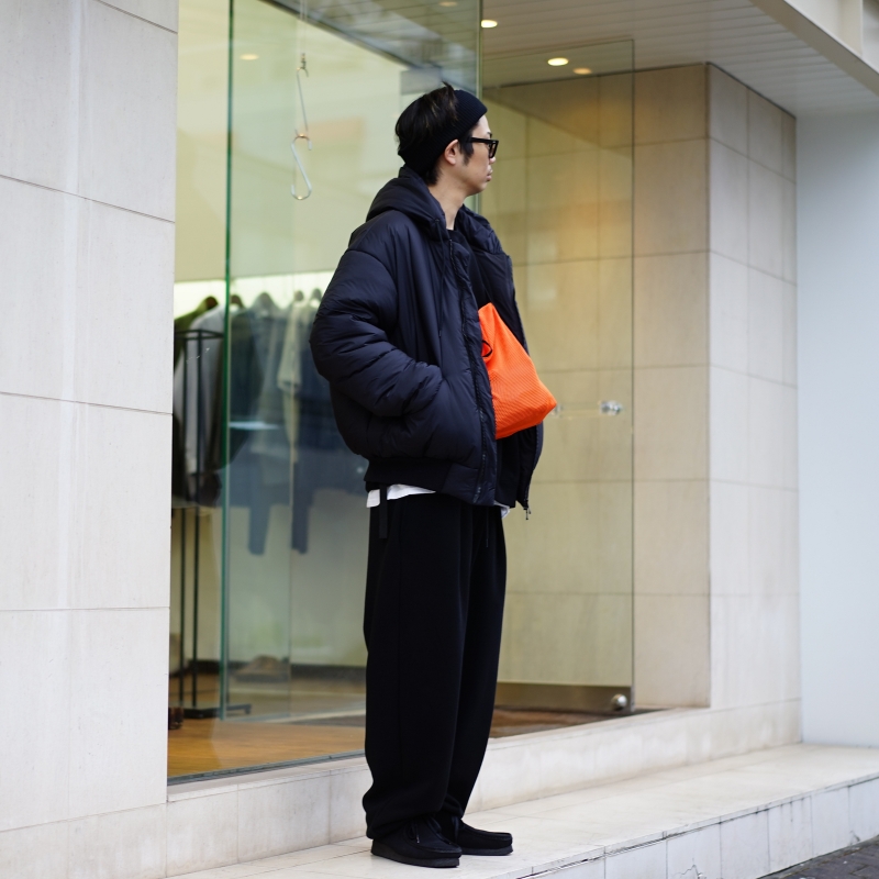 UNUSED(アンユーズド)22AW Collectionの新作、Hooded Padding