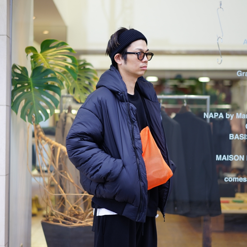 UNUSED(アンユーズド)22AW Collectionの新作、Hooded Padding