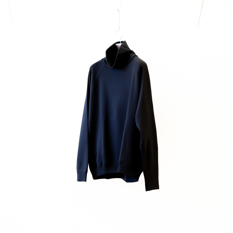 グラフペーパー22AW HighDensityHighNeckZip Knit｜ファッション