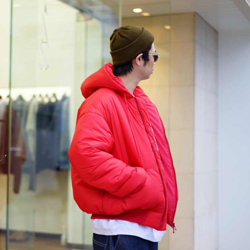 UNUSED(アンユーズド)22AW Collectionの新作、Hooded Padding Jacket