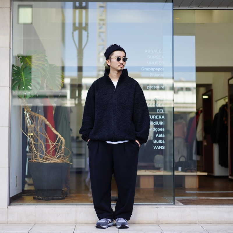 新品　BRIEFING WOOL BOA BLOUSON ブラックL WOOL BOA ZIP-UP BLOUSON – COVERCHORD