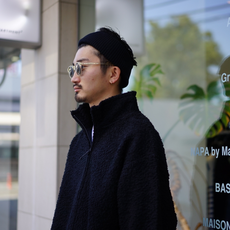 I アイ1LDK 22AW Napping Wool Boa Blouson