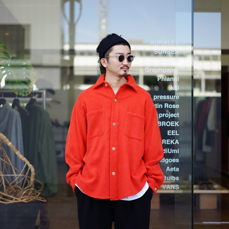 UNUSED(アンユーズド)22AW Collectionの新作、Alpaca Tweed UNUSED(アンユーズド)22AW Collectionの新作、Alpaca Tweed