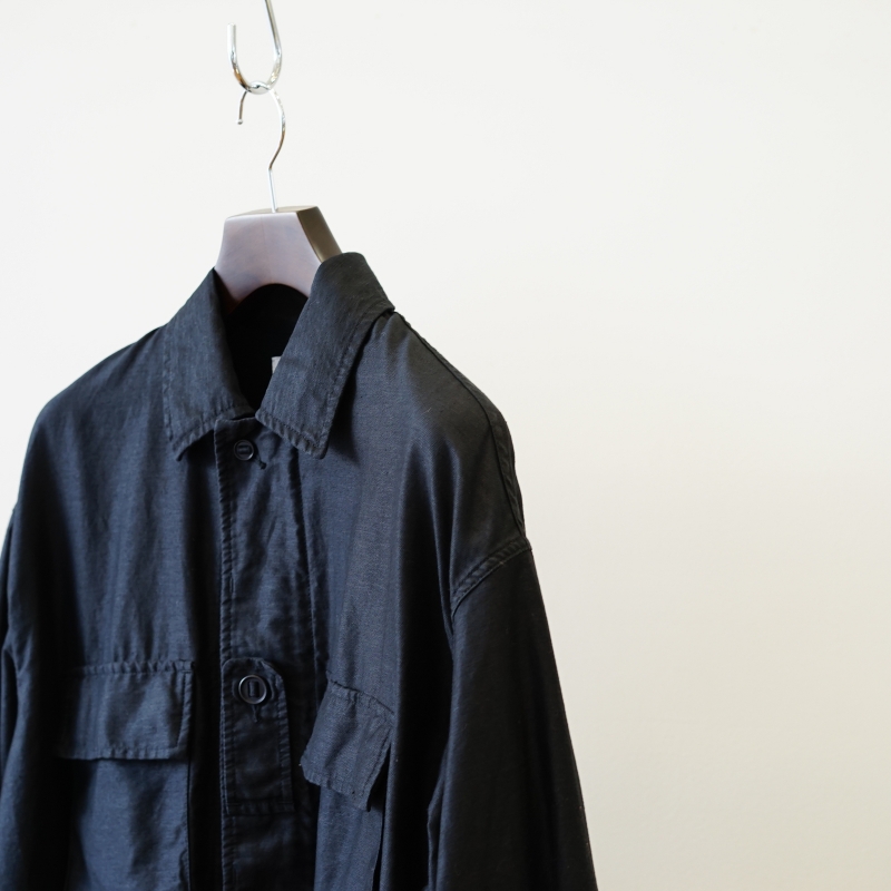 Graphpaper(グラフペーパー)Cotton Linen Moleskin Military Jacket