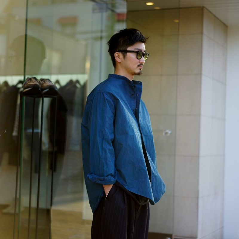 outil(ウティ)22AW Collectionの新作、chemisier sapois(OV-S008  