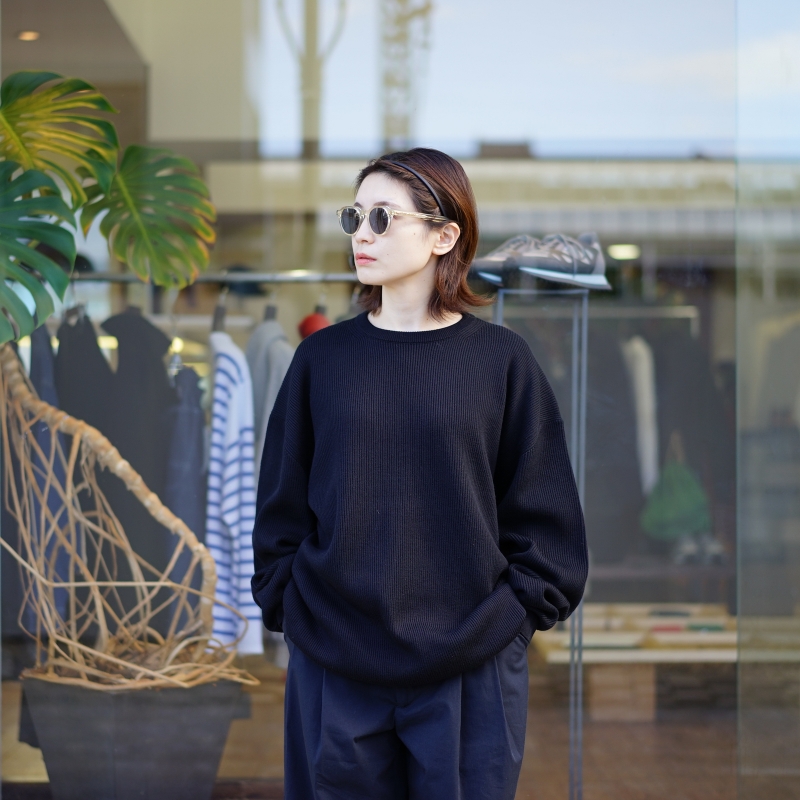 Graphpaper(グラフペーパー)22AW Collectionの新作、High Density Crew 