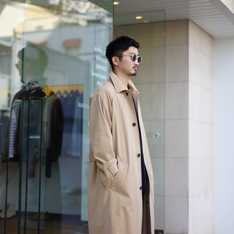 AURALEE(オーラリー)22AW Collectionの新作、Finx Hard Twist