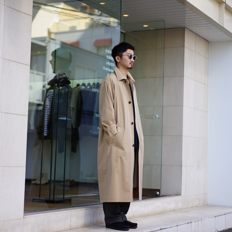 AURALEE(オーラリー)22AW Collectionの新作、Finx Hard Twist