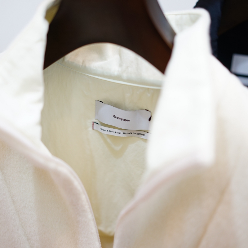 Graphpaper(グラフペーパー)22AW Collectionの新作、Wool Alpaca Graphpaper(グラフペーパー)22AW Collectionの新作、Wool Alpaca