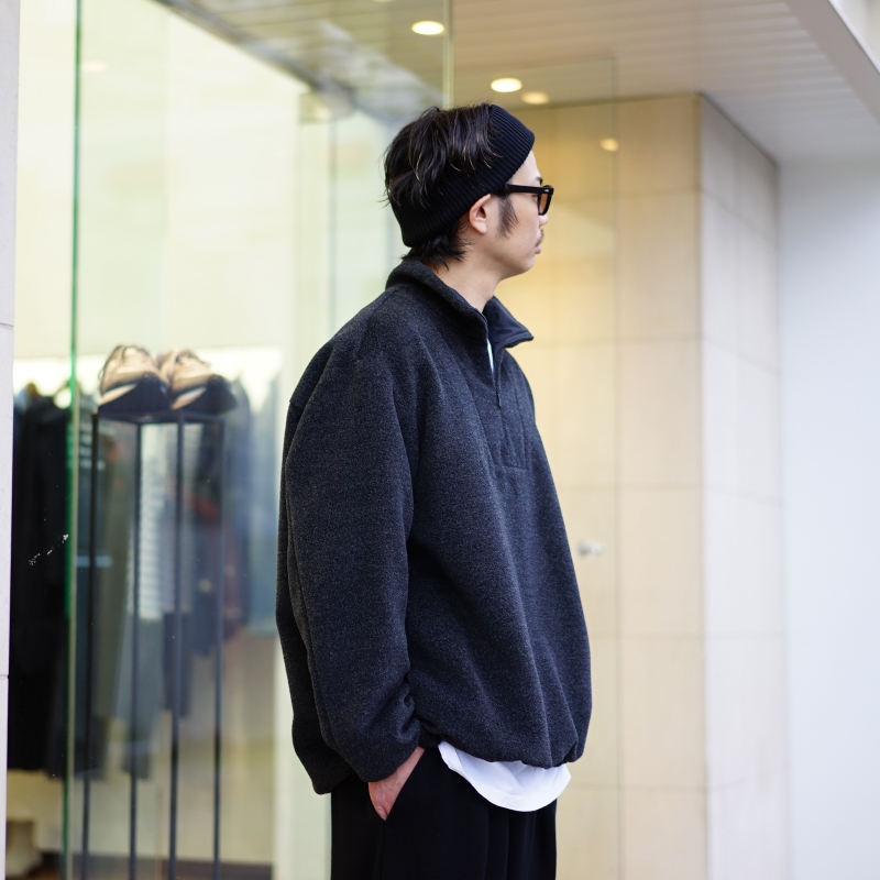 ボアブルゾンGraphpaper Wool Alpaca Boa AnorakBlouson