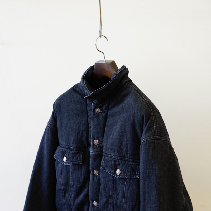 UNUSED(アンユーズド)22AW Collectionの新作、Padded denim jacket 