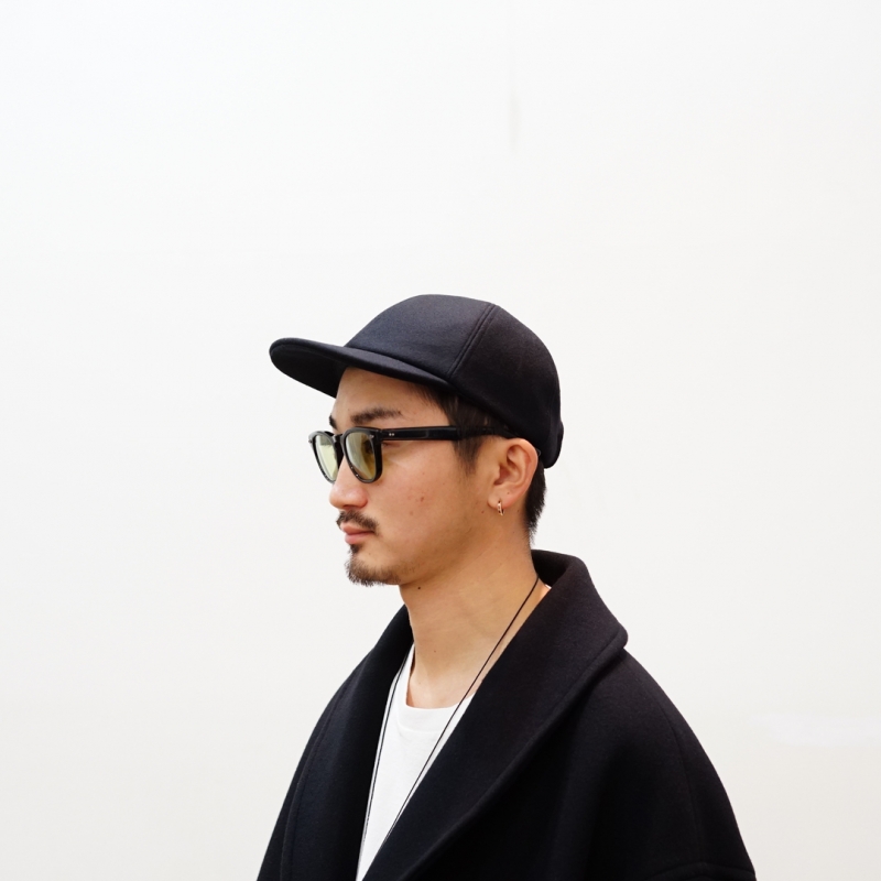 COMESANDGOES カムズアンドゴーズ　ウォータープルーフ　ハット COMESANDGOES｜WATER PROOF NYLON BUCKET HAT - Black｜PRODUCT
