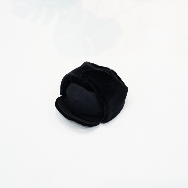 カムズアンドゴーズDRY WOOL FUR EAR CAP 2024