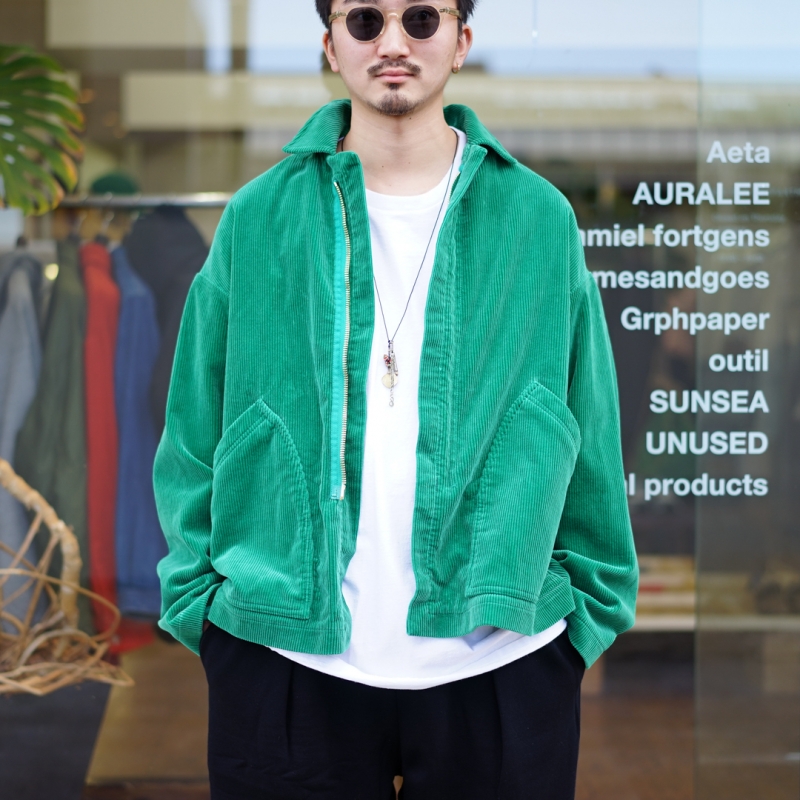 UNUSED(アンユーズド)22AW Collectionの新作、Corduroy Jacket(US2263