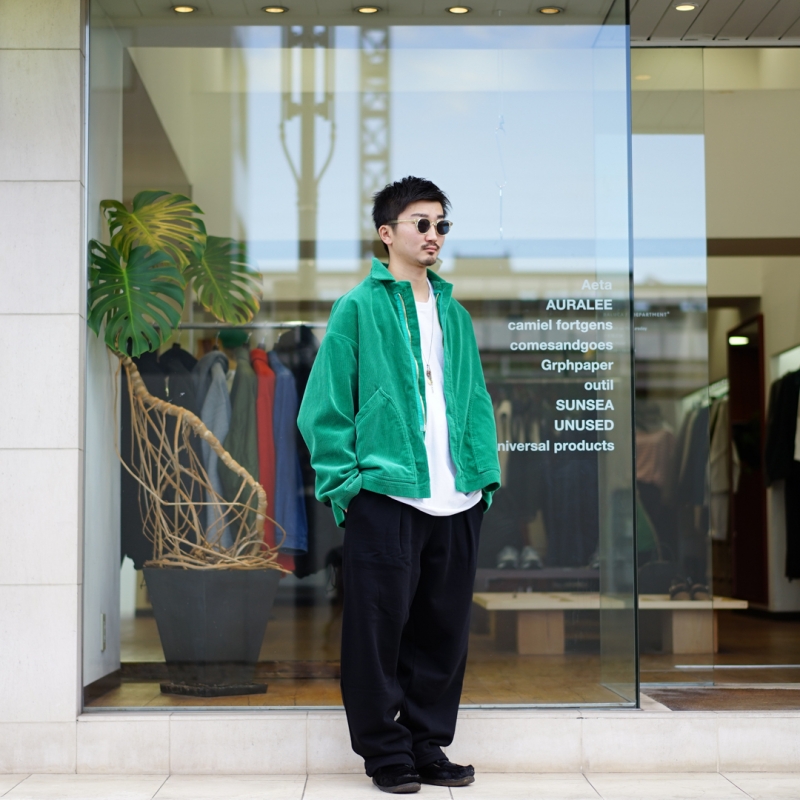 UNUSED(アンユーズド)22AW Collectionの新作、Corduroy Jacket(US2263