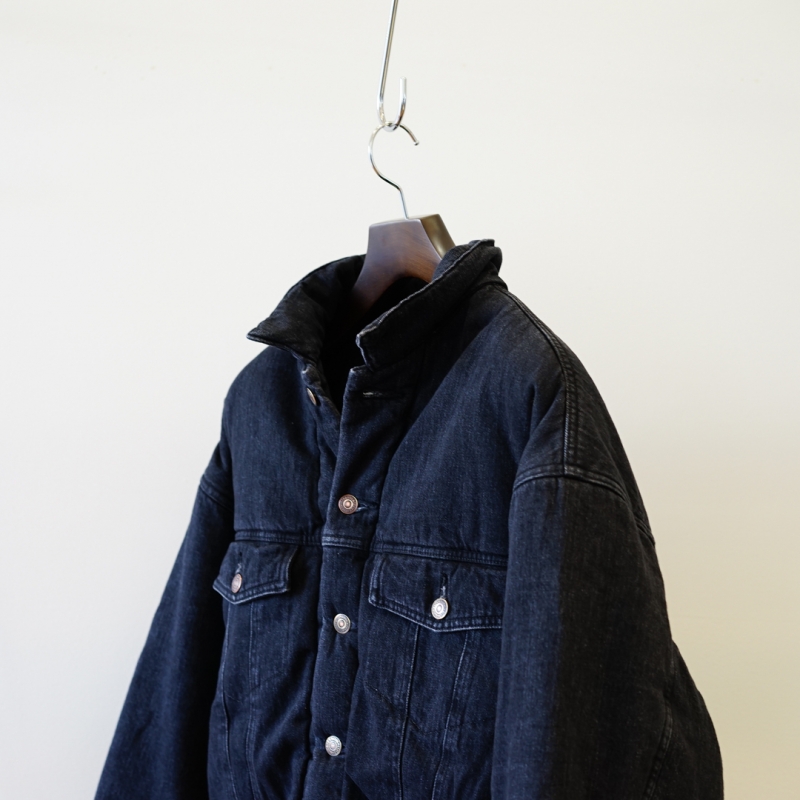 UNUSED (アンユーズド) 22AW Padded denim jacket