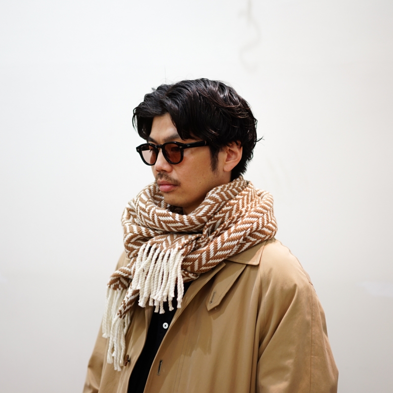 SUNSEA(サンシー)22AW Collectionの新作、 MIX千鳥 Wide Pants