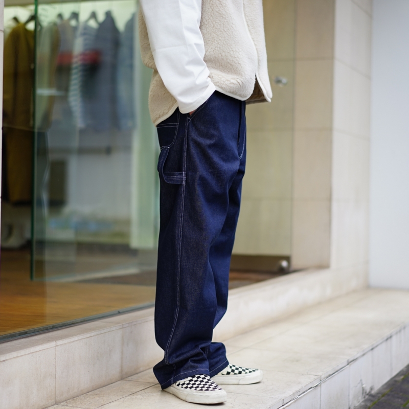 camiel fortgens(カミエルフォートヘンス)の新作、Worker Pants Denim