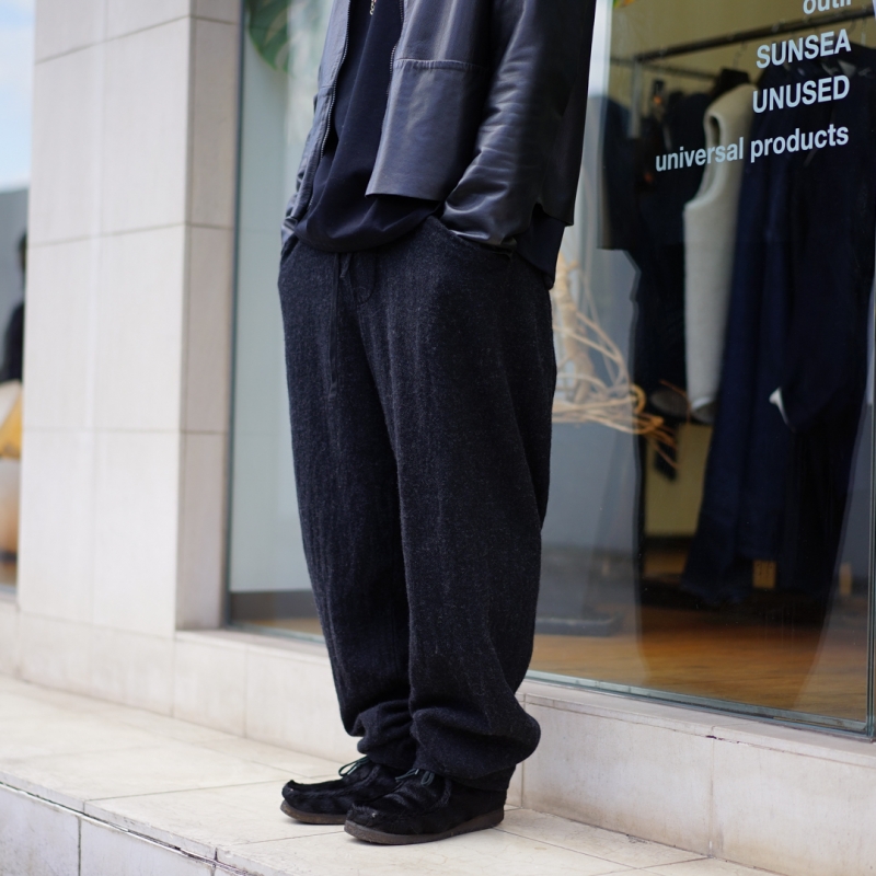 SUNSEA(サンシー)22AW Collectionの新作、Shrinkage Beach Pantsのご