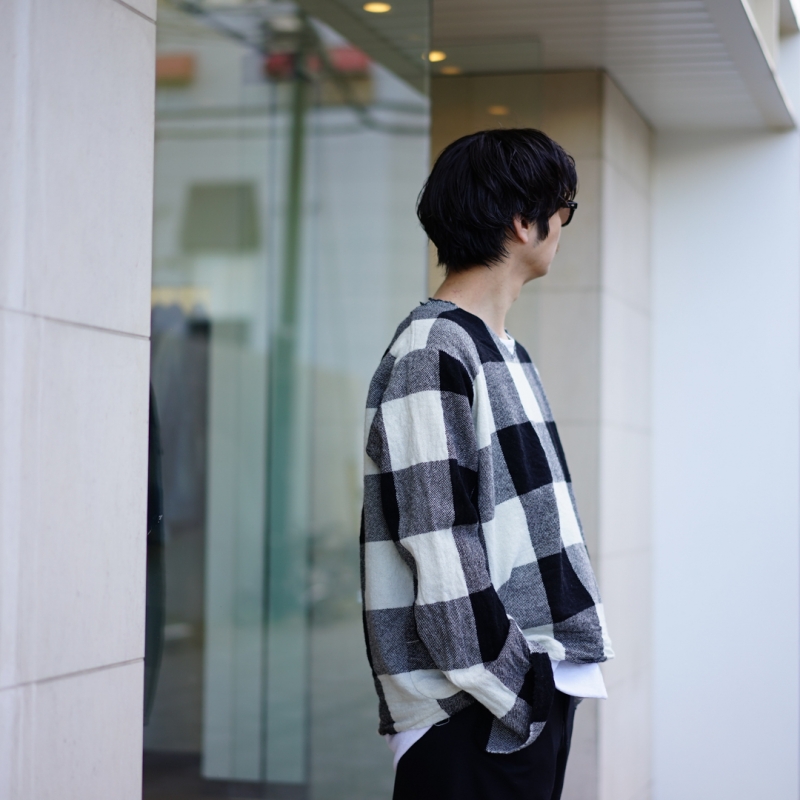 SUNSEA(サンシー)22AW Collectionの新作、Shrinkage V-Neck SUNSEA(サンシー)22AW Collectionの新作、Shrinkage V-Neck