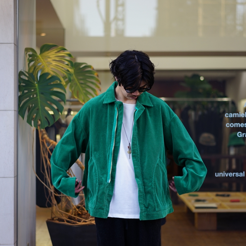 アンユーズド unused US2263 コーデュロイジャケット　黒 UNUSED(アンユーズド)22AW Collectionの新作、Corduroy Jacket