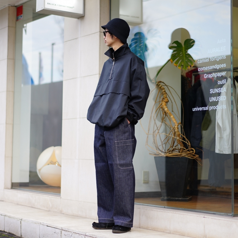 graphpaper グラフペーパー　23ss Anorak ハーフジップ Graphpaper(グラフペーパー)23SS Collectionの新作、Suvin