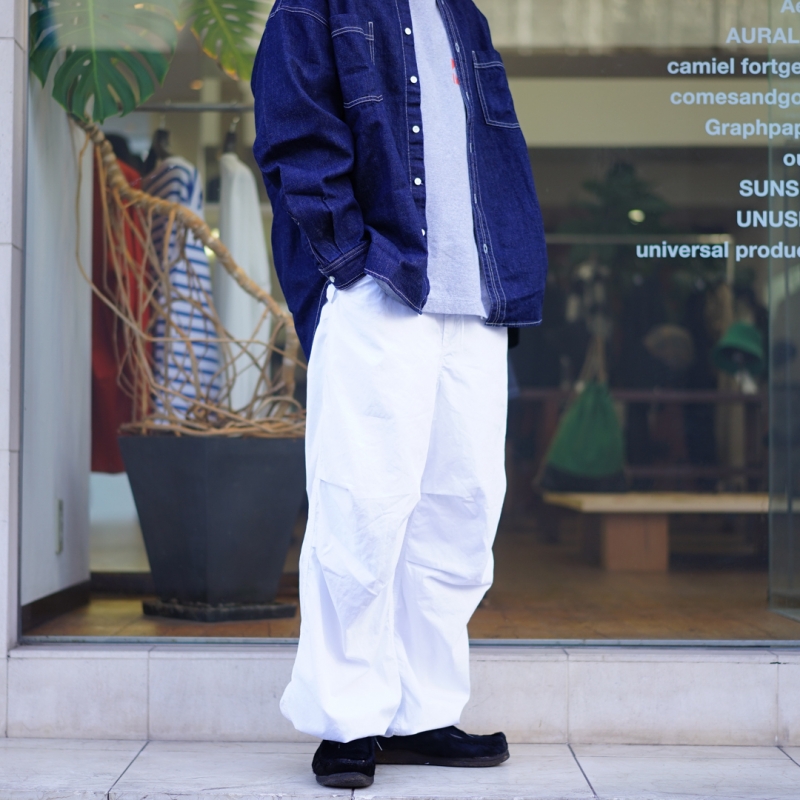 Graphpaper(グラフペーパー)23SS Collectionの新作、Garment Dyed 