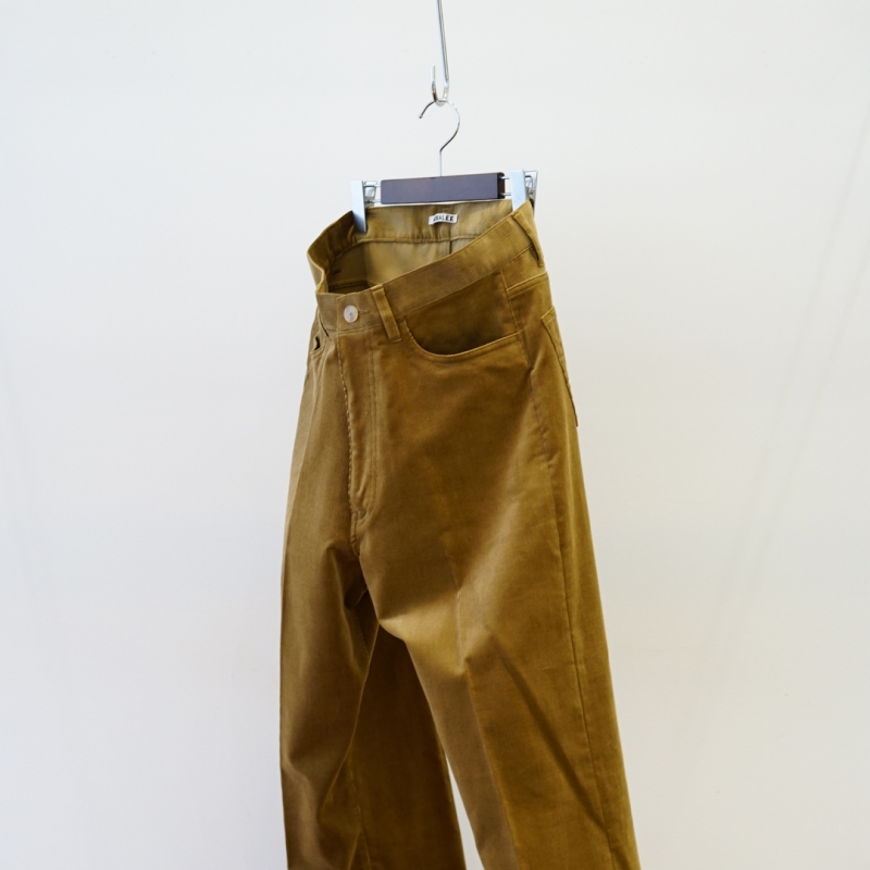 23ss AURALEE FINX CORDUROY PANTS オーラリー-