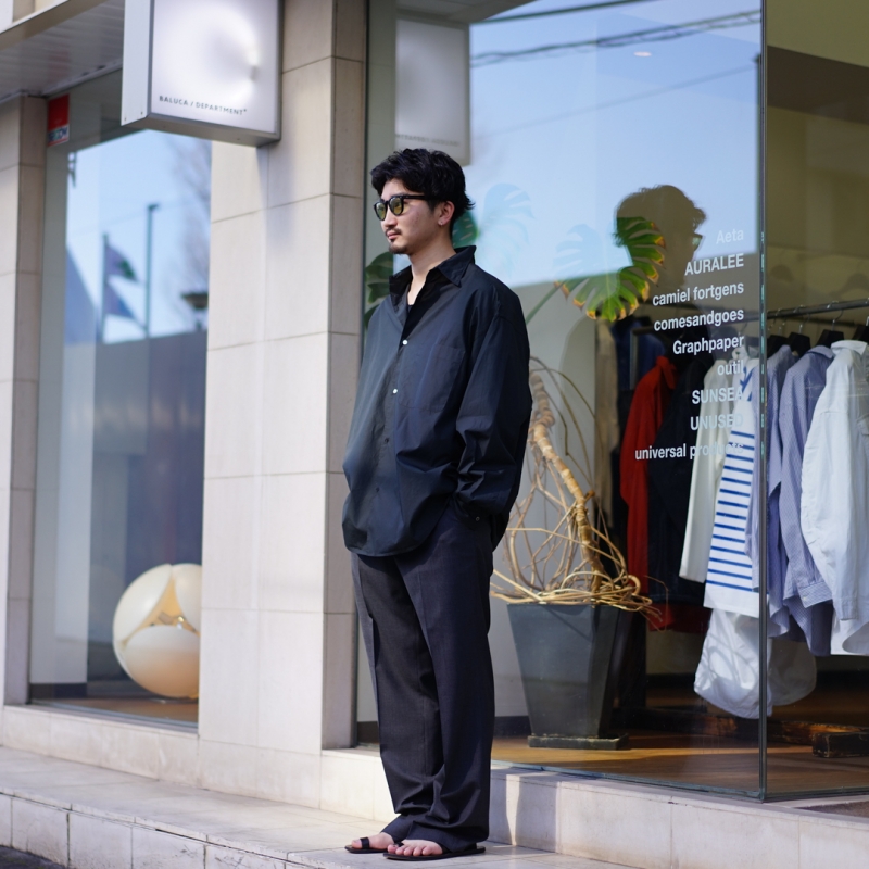 AURALEE(オーラリー)23SS Collectionの新作、Super Fine Tropical Wool