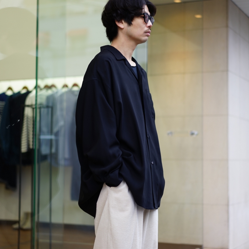 Graphpaper(グラフペーパー)23SS Collectionの新作、Viscose Cupro 