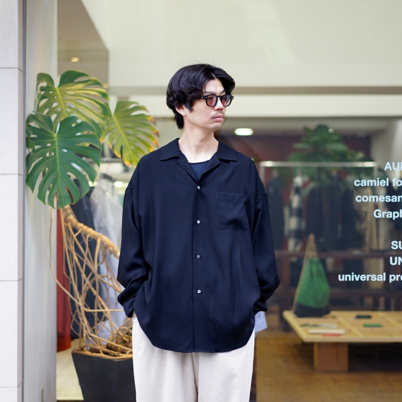 Graphpaper(グラフペーパー)23SS Collectionの新作、Viscose Cupro