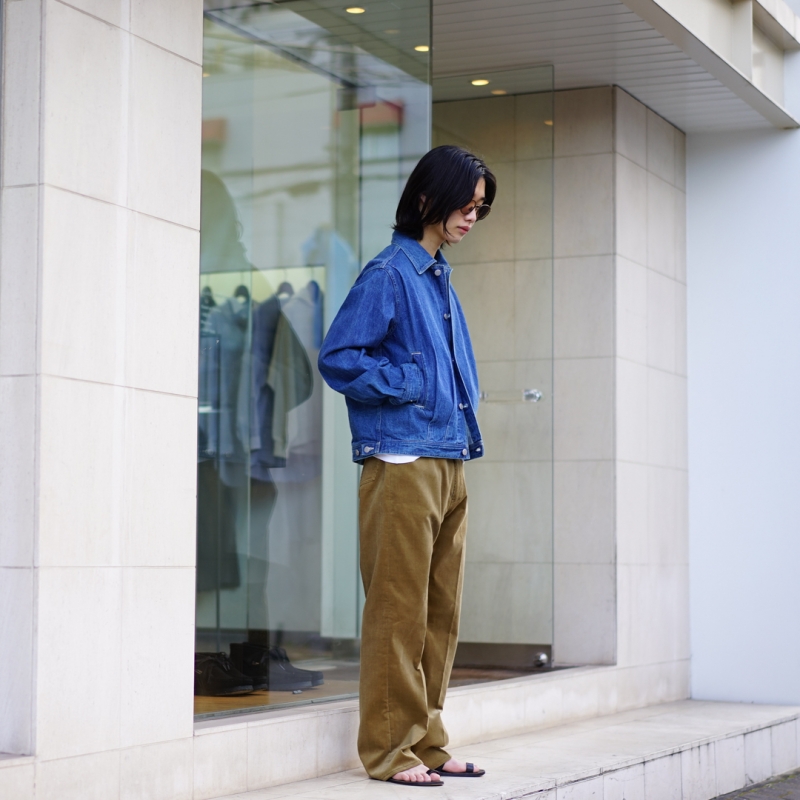 AURALEE(オーラリー)23SS Collectionの新作、Finx Corduroy Pants