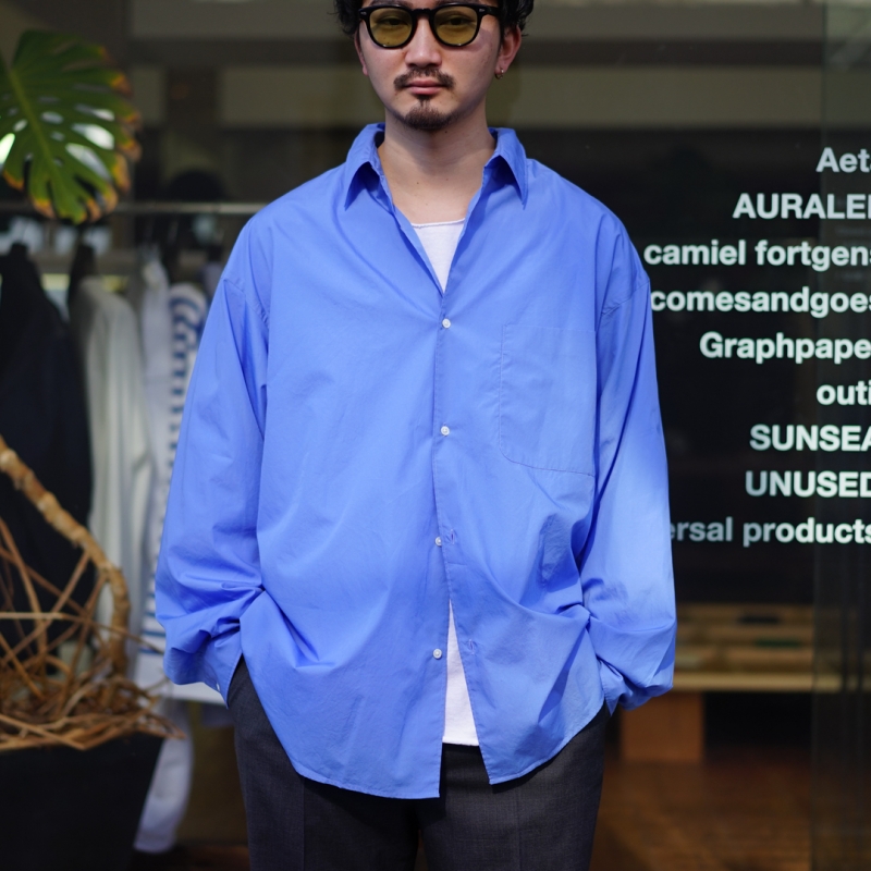 Graphpaper(グラフペーパー)23SS Collectionの新作、Broad L/S