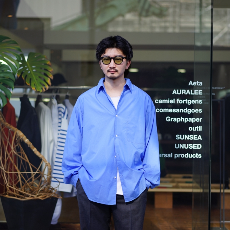 Graphpaper(グラフペーパー)23SS Collectionの新作、Broad L/S