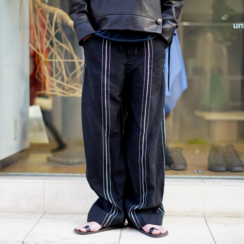 SUNSEA(サンシー)の新作Leather Sweat Shirtのご紹介です。 | BALUCA