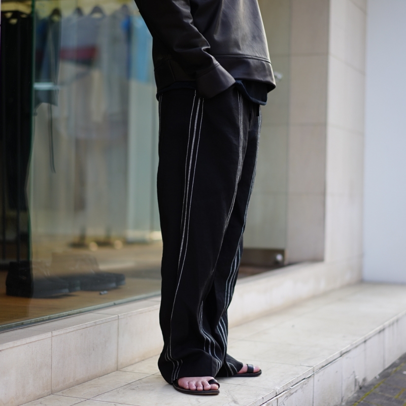 SUNSEA(サンシー)の新作Leather Sweat Shirtのご紹介です。 | BALUCA