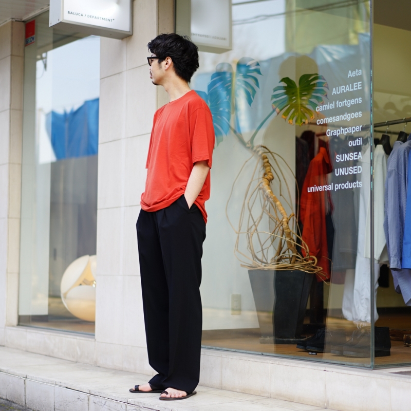 AURALEE(オーラリー)23SS Collectionの新作、Hard Twist Wool
