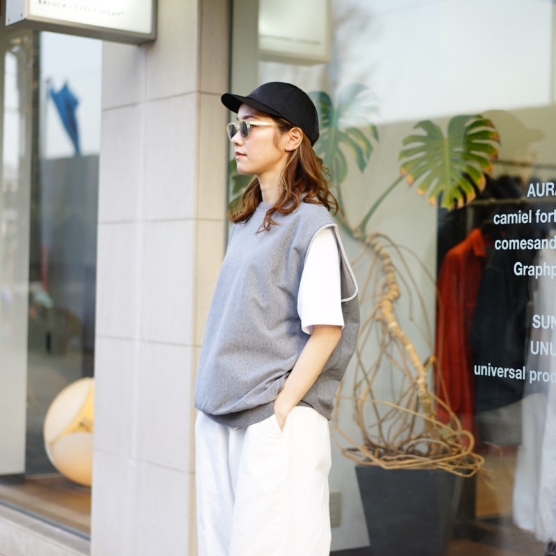 【美品】AURALEE/SUPER MILLED SWEAT/ノースリーブ AURALEE for women's (オーラリーウィメンズ)23SS Collectionの新作