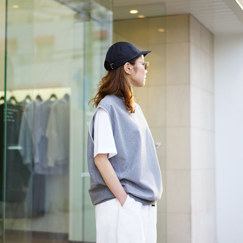 AURALEE / オーラリー | SUPER MILLED SWEAT SLEEVELESS スウェット トレーナー | 1 | グレー | レディース AURALEE for women's (オーラリーウィメンズ)23SS Collectionの新作