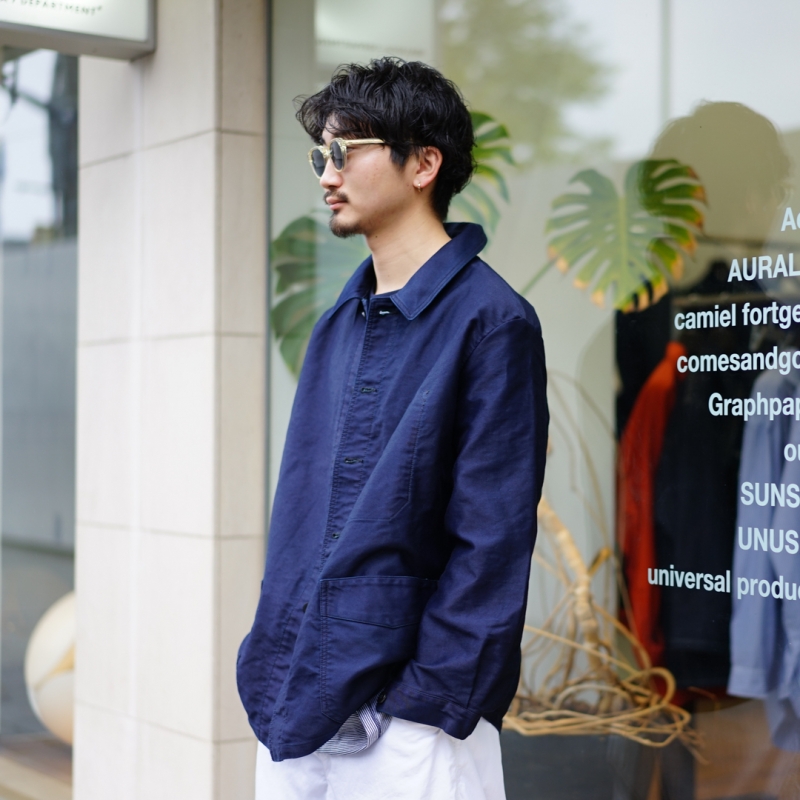 outil(ウティ)23SS Collectionの新作、veste thiers (OV-T014-1