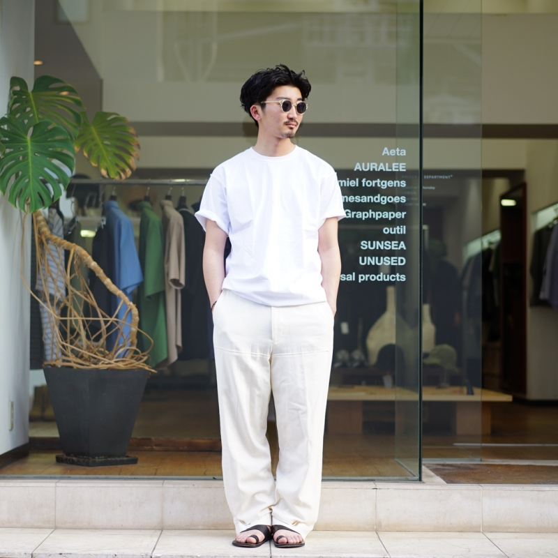 UNUSED(アンユーズド)23SS Collectionの新作、Slacks(UW1079)/Off
