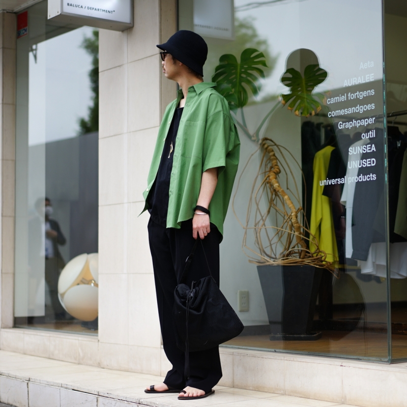 AURALEE(オーラリー)23SS Collectionの新作、 WASHED FINX TWILL BIG