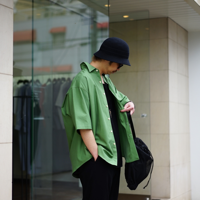 AURALEE(オーラリー)23SS Collectionの新作、 WASHED FINX TWILL BIG