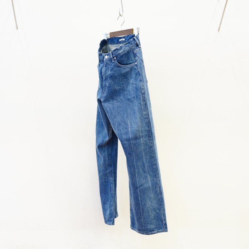 AURALEE 23SS デニムパンツ ジーンズ M インディゴ35cm股下