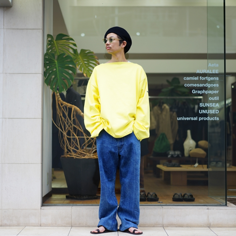 AURALEE(オーラリー)23SS Collectionの新作、 Selvedge Faded Light