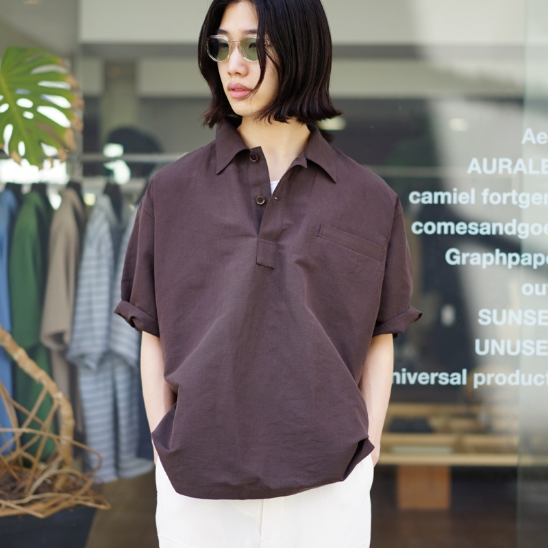 AURALEE(オーラリー)23SS Collectionの新作、 High Density Finx Linen