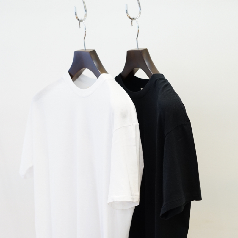 オーラリー AURALEE 23SS ORGANIC CT JERSEY B N L S TEE 長袖カットソー A23SB01RT ホワイト サイズ 最高の素材で最高の着心地を。AURALEE / オーラリーのTシャツの