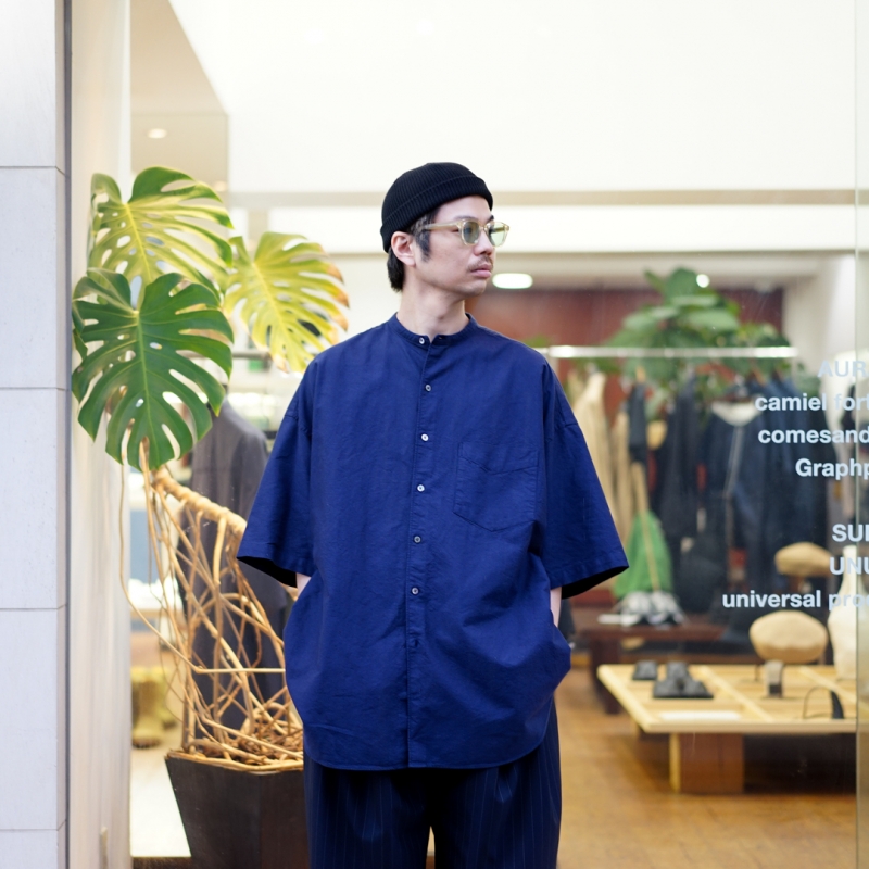 Graphpaper(グラフペーパー)の新作、 Oxford S/S Oversized Band 