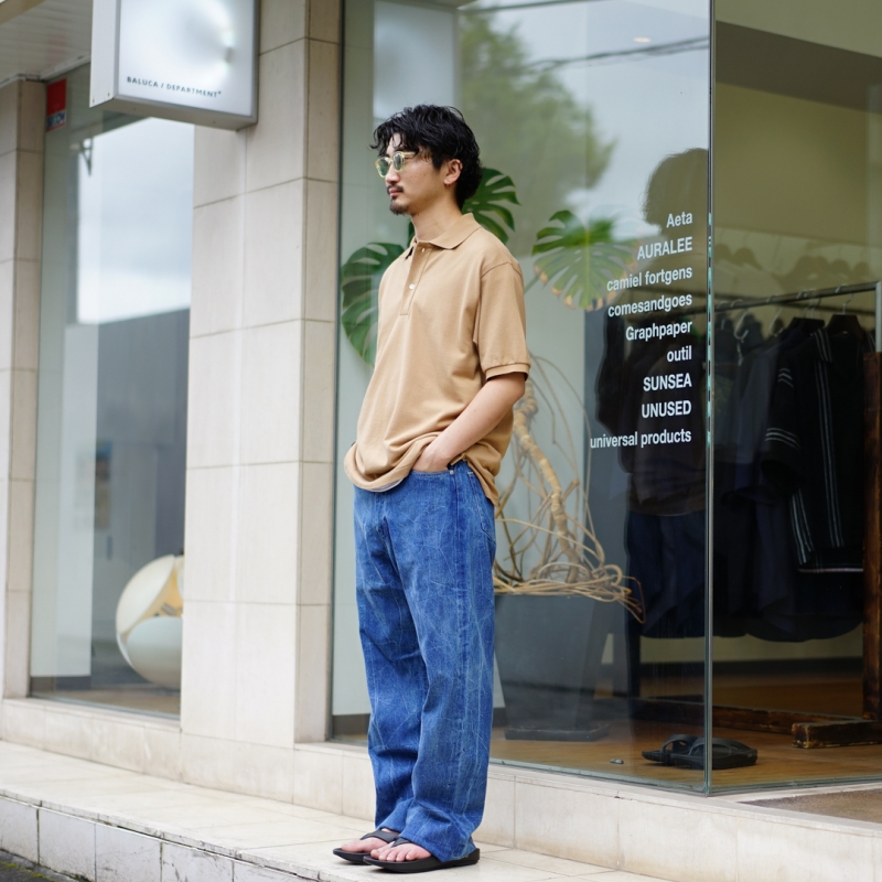 AURALEE(オーラリー)の新作、 Super Fine Cotton Pique Big Polo